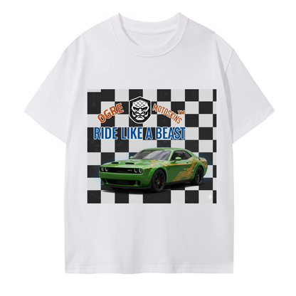 HELLCAT GRN W/ORANGE CIRCUIT GRAPHICS