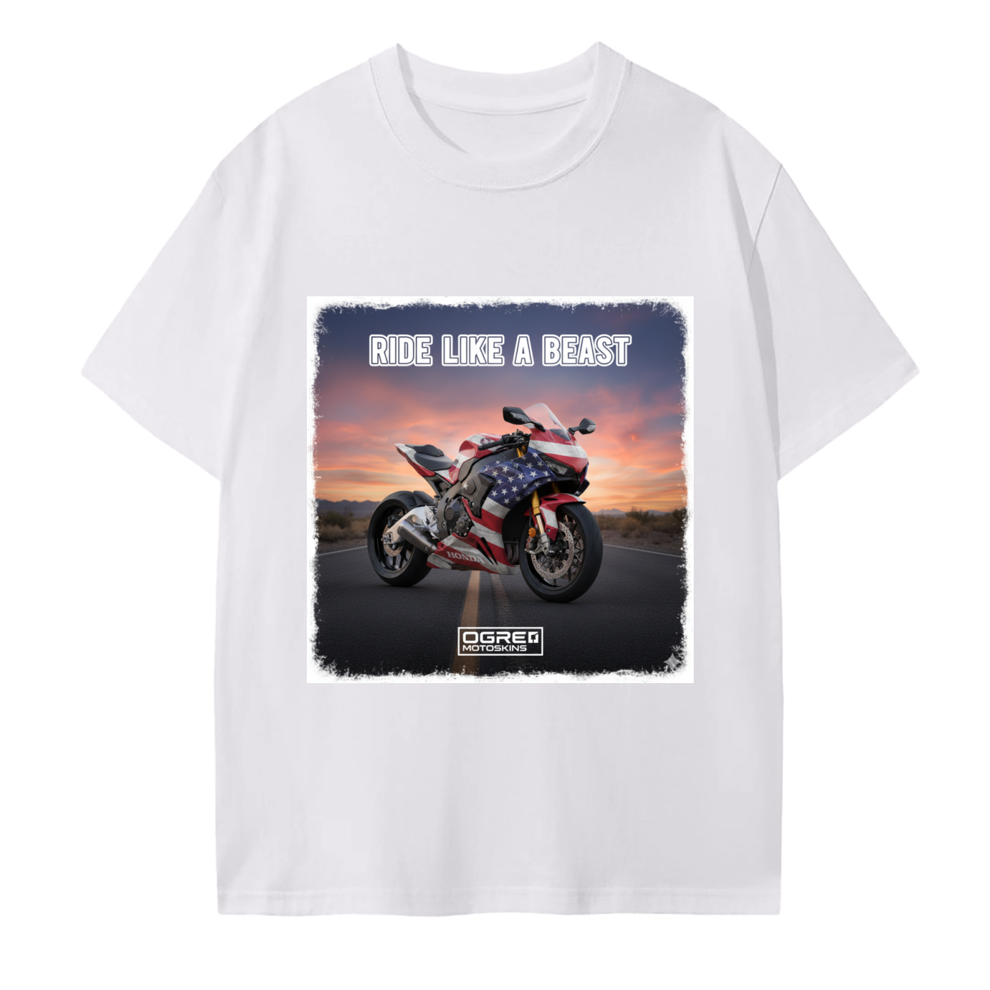 CBR1000RR IN AMERICAN FLAG