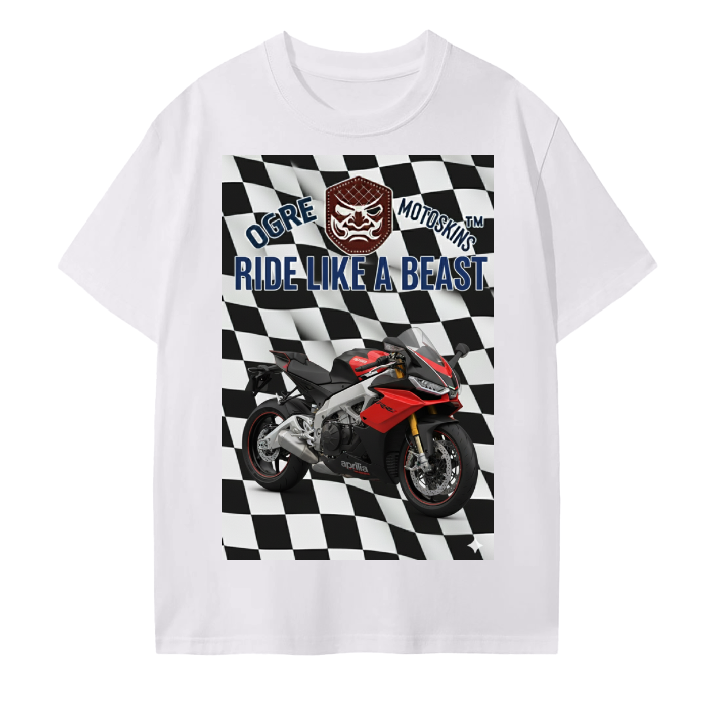 APRILIA IN RED AND BLACK