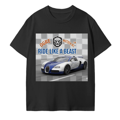 BUGATTI VEYRON/ BLUE WHITE 2 TONE