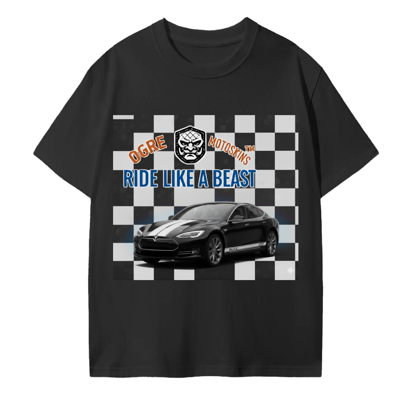 TESLA BLACK WITH GRAPHICS