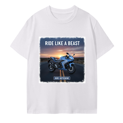 YZFR3 IN POWDER BLUE WHITE GRAPHICS