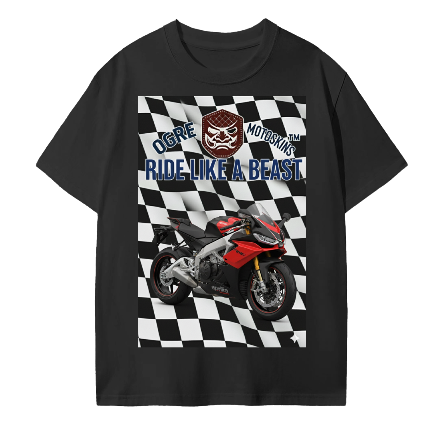 APRILIA IN RED AND BLACK