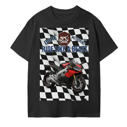 APRILIA IN RED AND BLACK