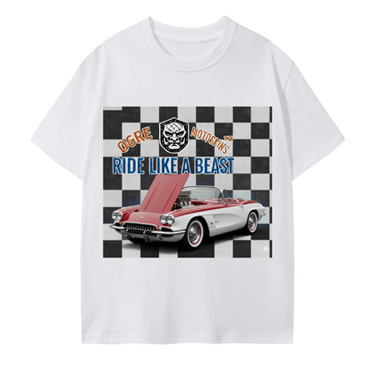 62 CORVETTE RED/WHITE