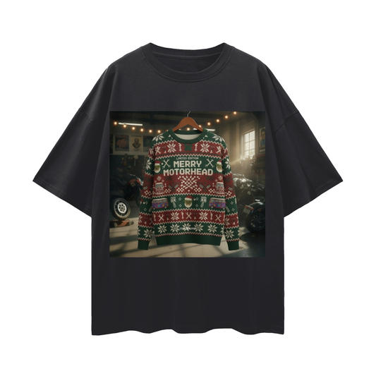 Ugly Christmas Sweater on a Shirt