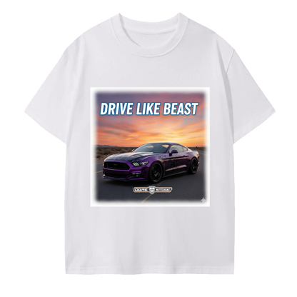 LIMITED EDITION MUSTANG IN CAL PURPLE/ SICK SKULL GRAPHICS