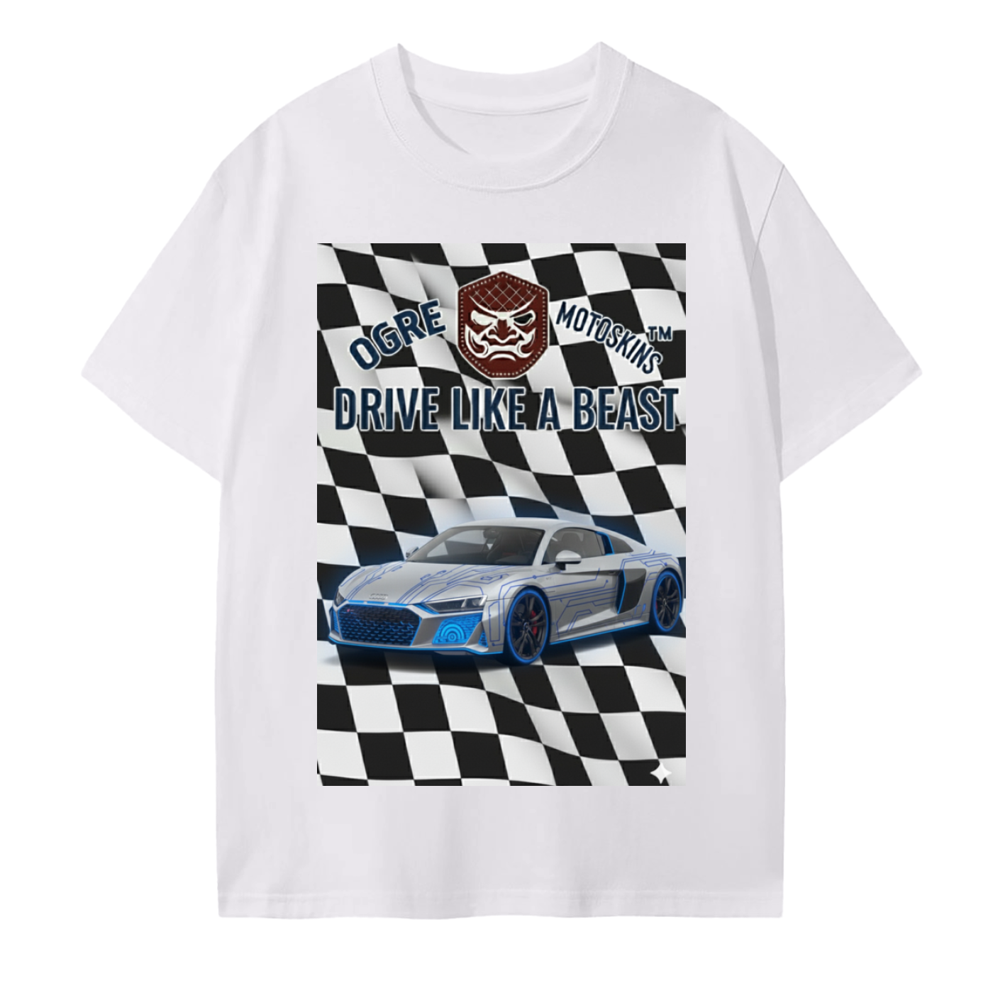 R8/ SILVER W BLUE CIRCUIT GRAPHICS