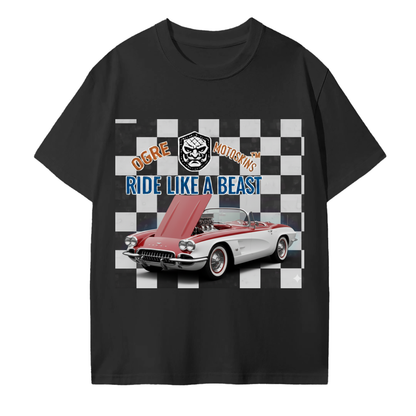 62 CORVETTE RED/WHITE